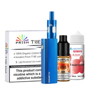Innokin Endura T22E Vape Starter Kit with Innokin Prism T18e coils and 2 nic salts of your choice
